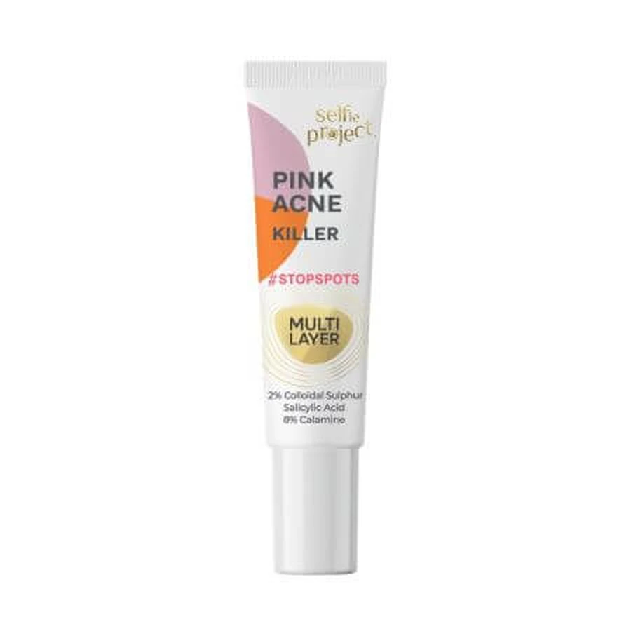 Kuracja przeciwtrądzikowa Pink Acne Killer, 15 ml, Selfie Project: ceny i cechy