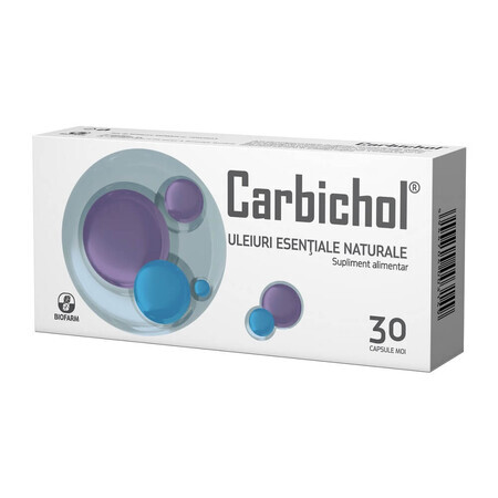 Carbichol, 30 Weichkapseln, Biofarm