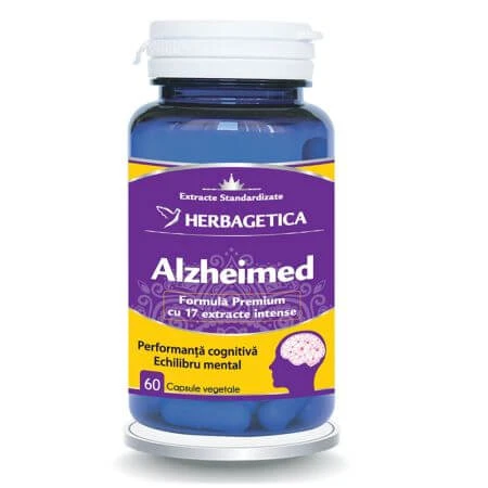 Alzheimed, 60 Kapseln, Herbagetica