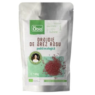 Organic red rice yeast powder, 60 g, Obio