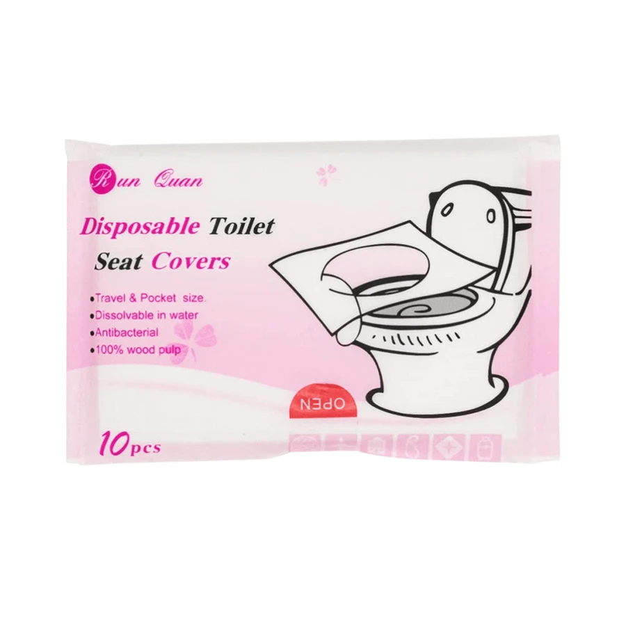 Protectie igienica colac toaleta, 10 bucati, Kidscenter