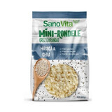 Mini-Runde mit Salz aus Buchweizen und Chia, 50 g, Sanovita