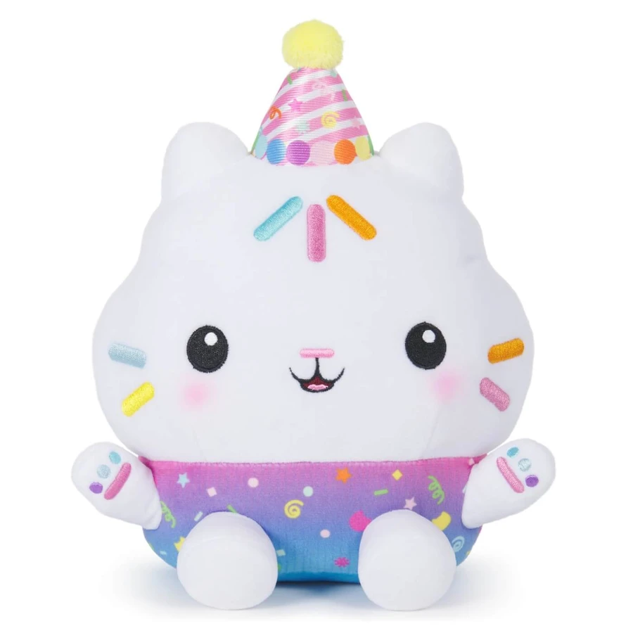 Sprinkle Party Katze Briosel, 25 cm, 3 Jahre+, Gabby's Dollhouse