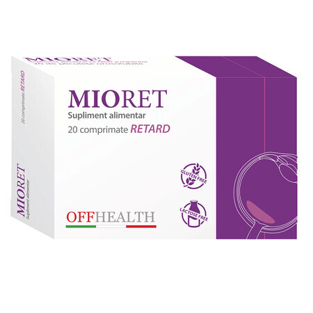 Mioret Retard, 20 comprimate, Offhealth