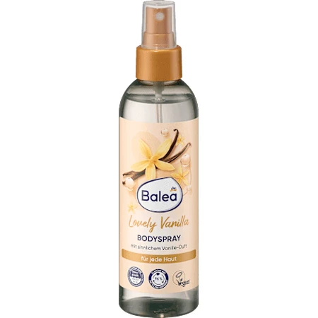 Balea Bodymist Déodorant Lovely Vanilla, 200 ml