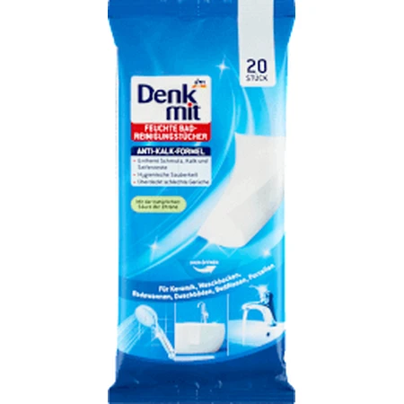 Denkmit Salviette umidificate per la pulizia del bagno, 20 pz.