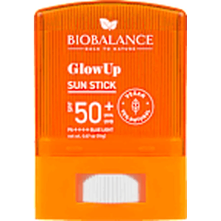 BIOBALANCE GLOW UP Sunscreen Stick SPF 50 GLOW UP, 19 ml