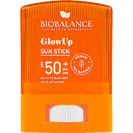 BIOBALANCE GLOW UP Sunscreen Stick SPF 50 GLOW UP, 19 ml