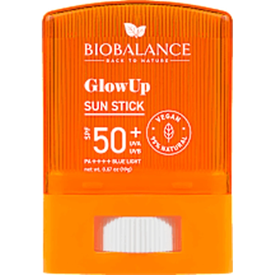 BIOBALANCE GLOW UP Sunscreen Stick SPF 50 GLOW UP, 19 ml