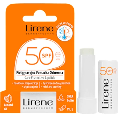 Lirene Balsam de buze SPF50, 1 buc