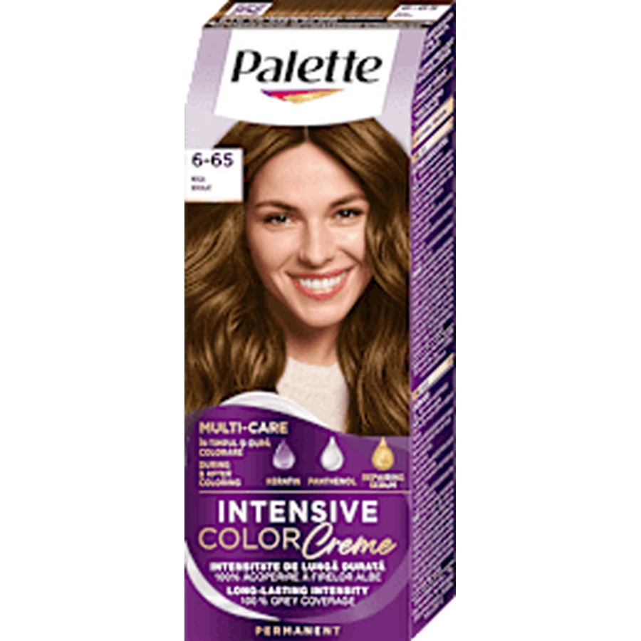Palette INTENSIVE COLOUR CREME Colore permanente W5 (6-65) Nuga, 1 pz.