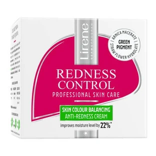 Bonte avondcrème voor gezicht, hals en decolleté Redness Control, 50 ml, Lirene