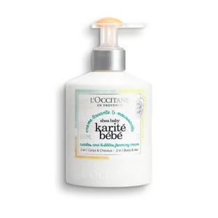 Shea Baby Schäumende Baby-Reinigungscreme, 300 ml, L'Occitane
