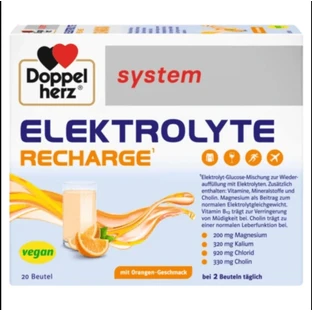 Elektrolyten extra Aktiv, 20 sachets, Doppelherz