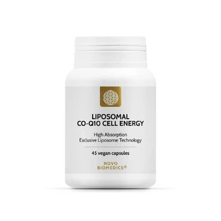 Liposomales CO-Q10 Zellenergie, 45 Kapseln, Novo Biomedics