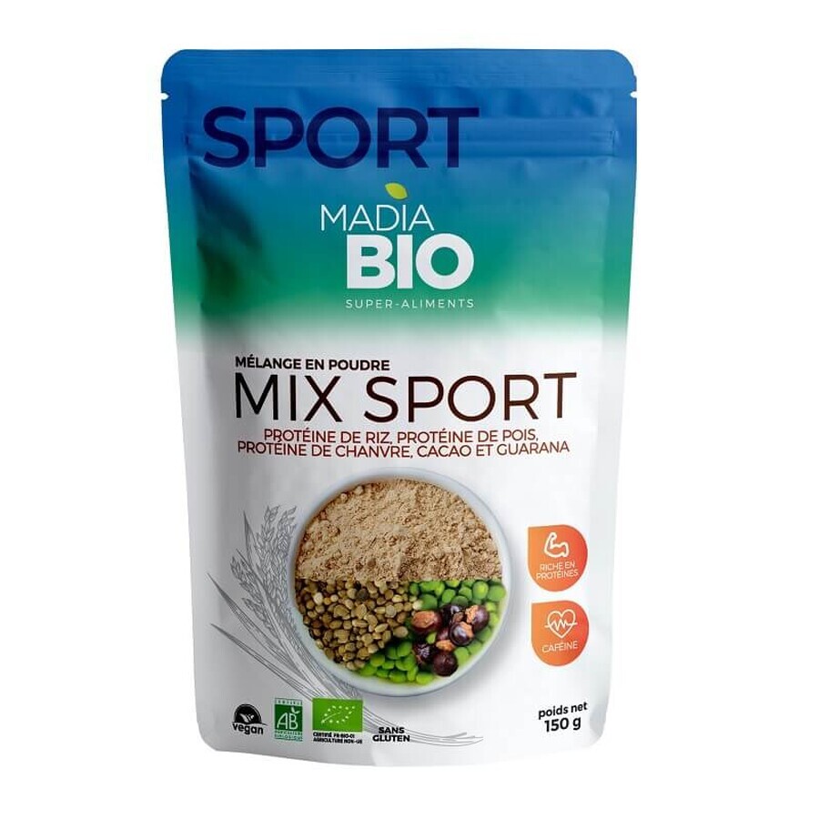 Mix Sport Proteine, 150 gr, Madia Bio