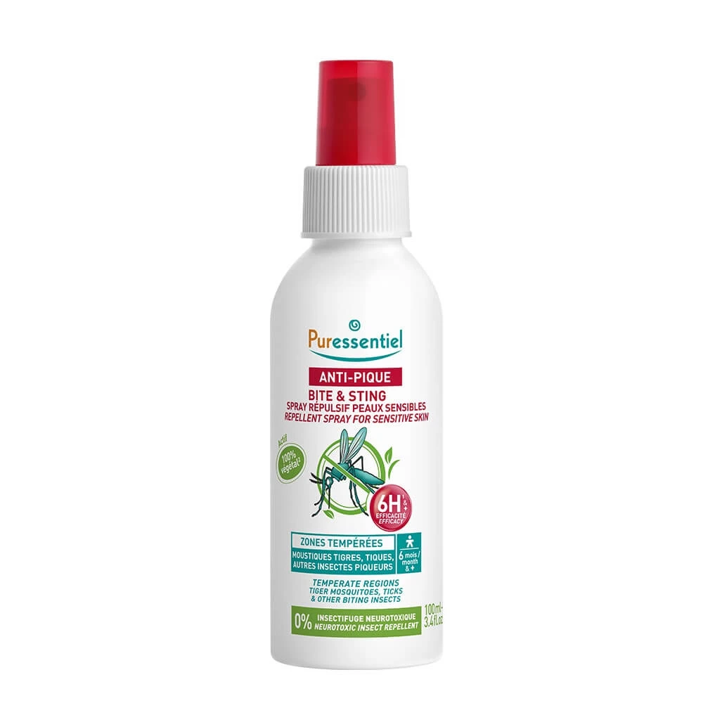 Puressentiel SOS Insektenschutzspray Famille Zone Temporali 100ml