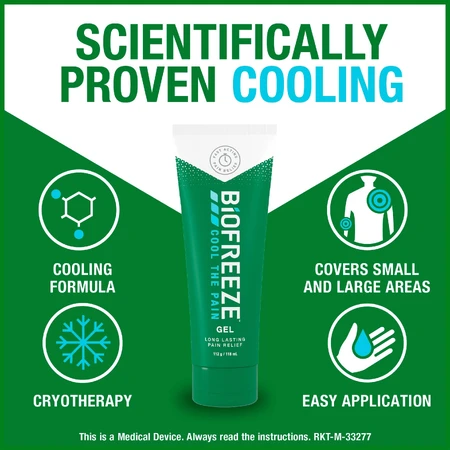 Gel cu efect rece Biofreeze 118 ml