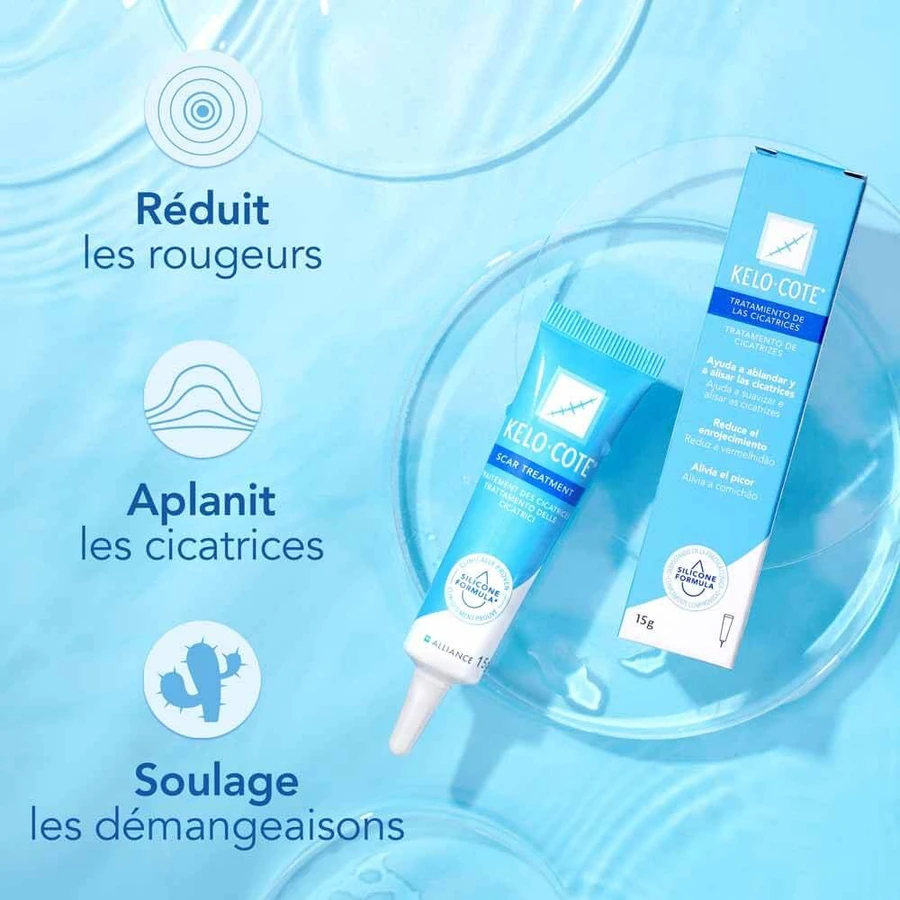 Kelo-cote Gel de silicon pentru cicatrici, 6 g, Alliance Pharma