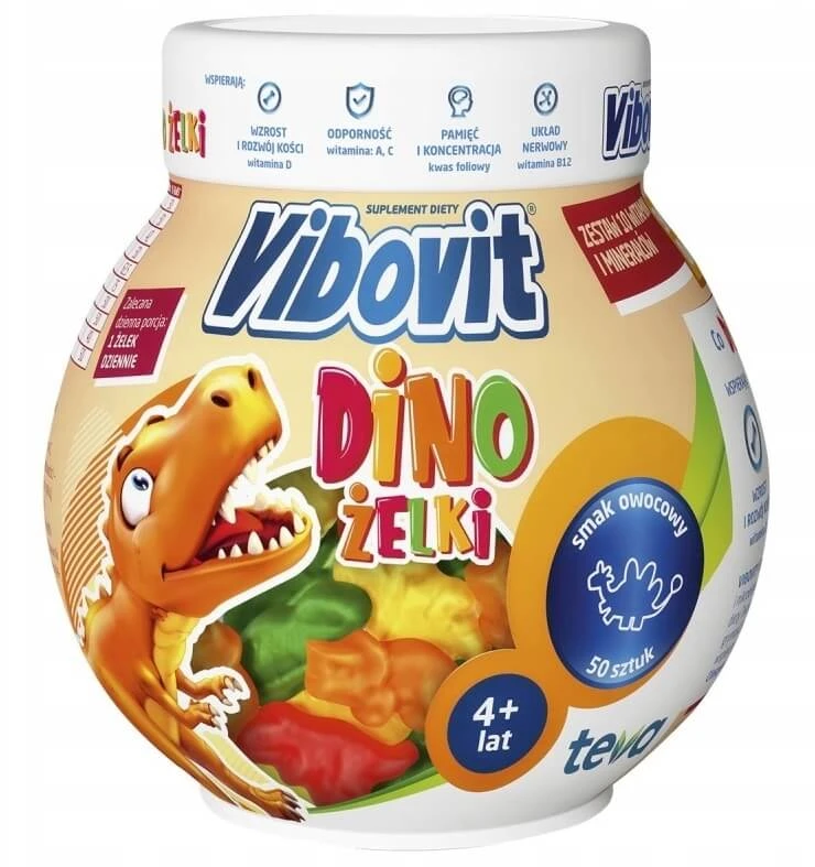 Vibovit Dino Gels, 50 Stück
