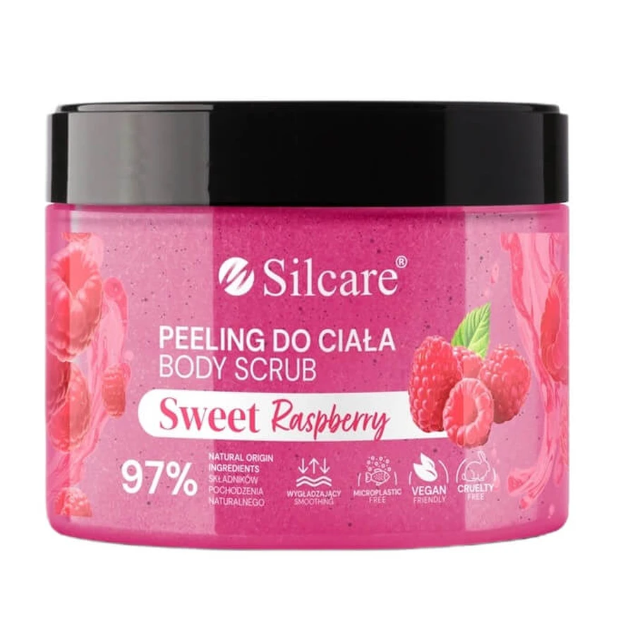 Silcare Peeling corporel Framboise douce, 350 ml