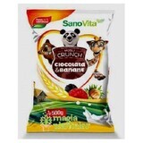 Musli Crunch, ciocolată cu banane, 500 g, Sanovita