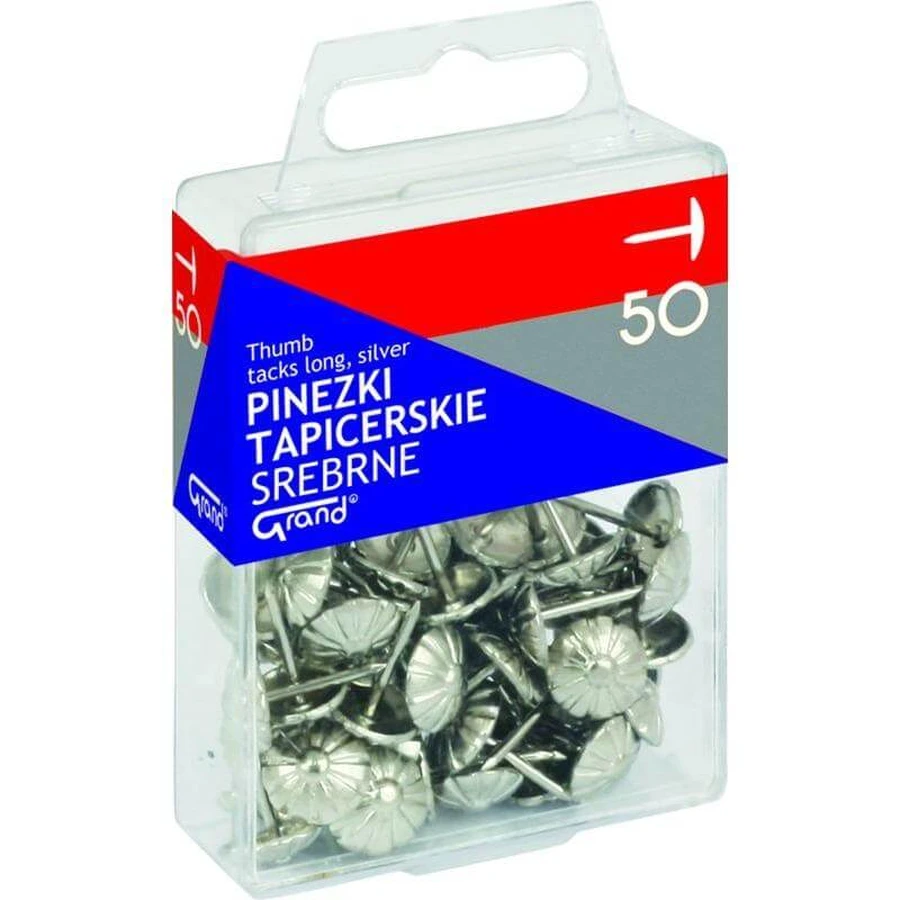 Alfileres de tapicería Grand silver