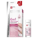 Eveline Cosmetics Therapie professionelle konzentrierte Nagel Conditioner 6in1 Rosa, 5ml