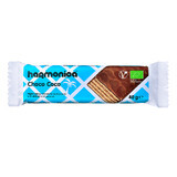 Bio-Waffeln mit Kokosnuss in Zartbitterschokolade eingewickelt, 40 gr, Harmonica