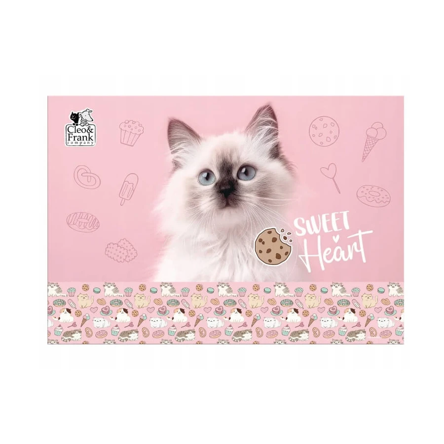 Derform Cleo and Frank 45 Cat sticker pad