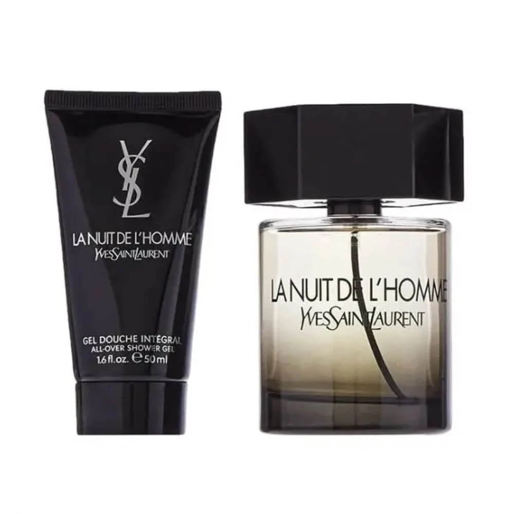 Yves Saint Laurent La Nuit De L Homme Set Eau de Toilette 100 ml + Duschgel 50 ml