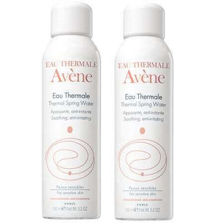 Oferta Pachet Avene Apa Termală, 2 x 150 ml, Pierre Fabre