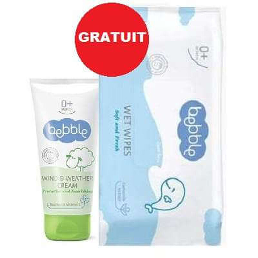 Oferta Pachet Crema pentru Vreme Rea, +0luni, 50ml, Bebble