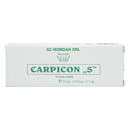 Carpicon S - Zäpfchen, 10 g, Romdan