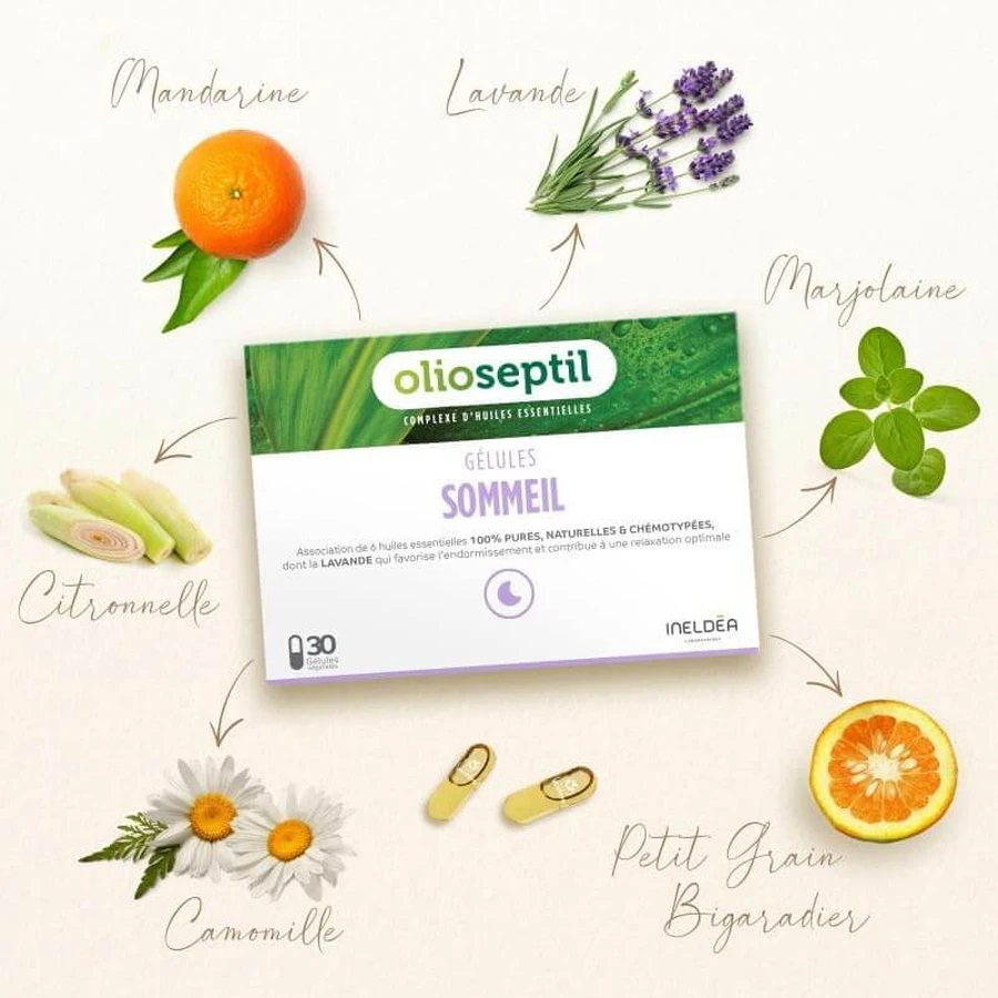 Olioseptil Sleep, 30 Kapseln, Laboratoires Ineldea