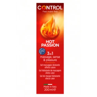 Żel do masażu Control Hot Passion 200ml