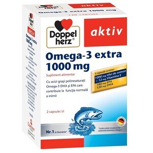 Omega-3 Extra 1000 mg, 120 Kapseln, Doppelherz