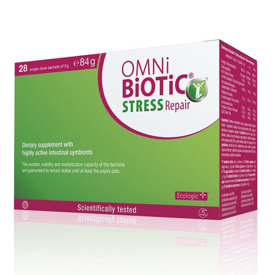 OmniBiotic Stress Repair, 28 Sachets, Institut AllergoSan Bewertungen