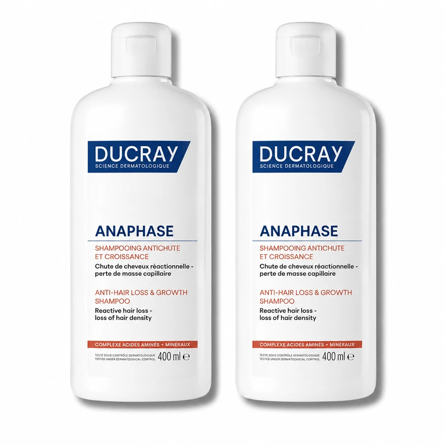 Anaphase Shampoo Set gegen Haarausfall, 2x400 ml, Ducray