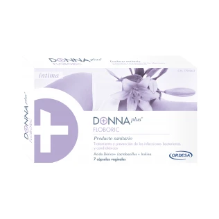 Ordesa Donna Plus+ Flora Intima Nahrungsergänzungsmittel, 14 Kapseln