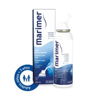 Mustela Marimer Nasenspray Baby Isotonisch Nasenspray 100ml Abschwellend