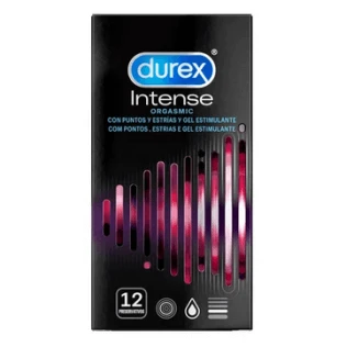 Durex Intense Orgasmic Kondome, 12 Stück