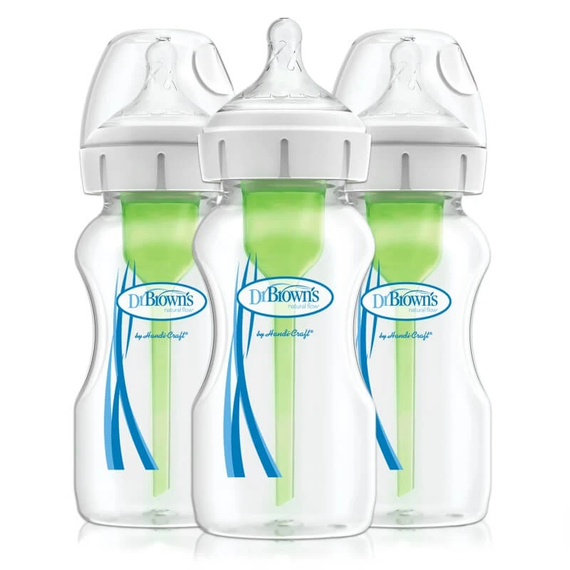 Dr. Browns 270 ml Weithalsflaschen-Packung, Options+, 3 Stück