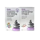 Co-enzym Q10 Intensive 200mg 30 capsules en Omega 3 zalmolie 30 capsules, Alevia