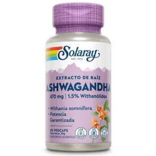Solaray Ashawagandha 60 Kapseln