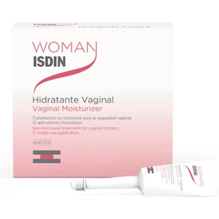Isdin Woman Vaginal Moisturising Gel Cream, 12 Einzeldosis-Applikatoren x 6ml