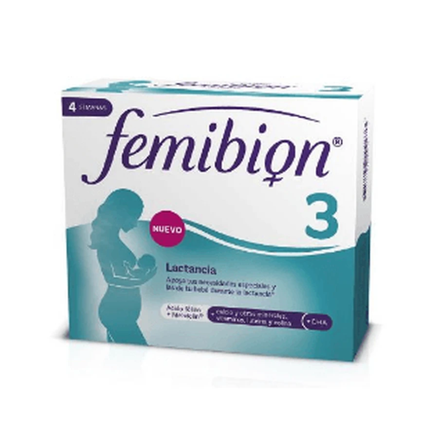 Femibion 3, 28 tabletek + 28 kapsułek: ceny i cechy