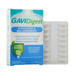 Gavidigest Gaze și balonare 30 capsule