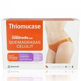 Thiomucase Cellulite Fettverbrenner, 60 Tabletten