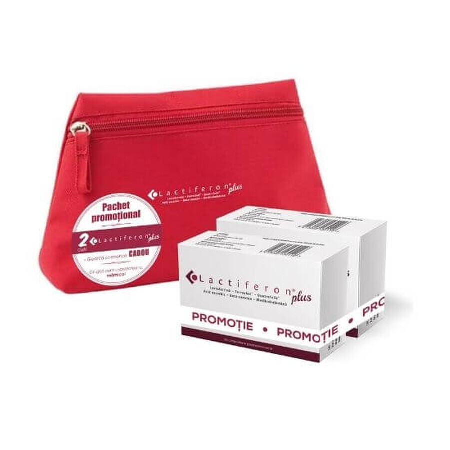 Pachet lactiferon plus 40 comprimate + geanta, Solartium